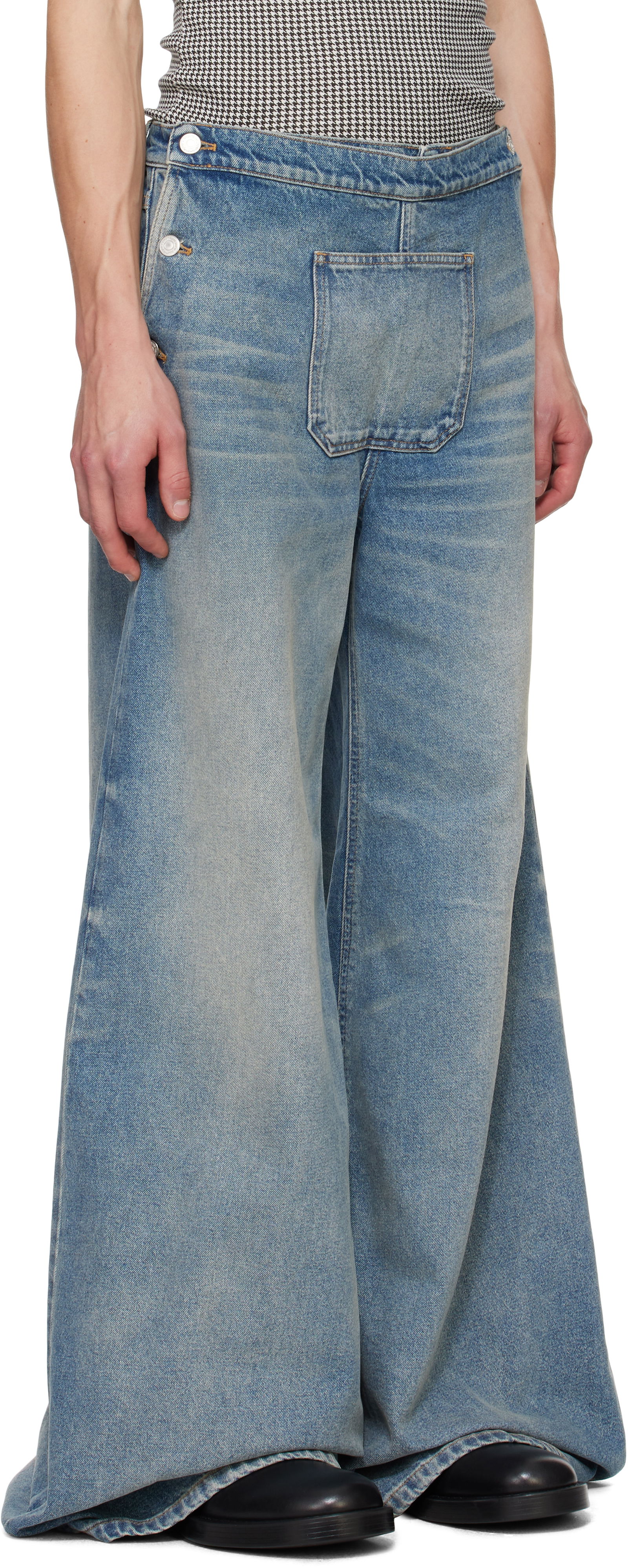 Courrèges One Pocket Baggy Jeans