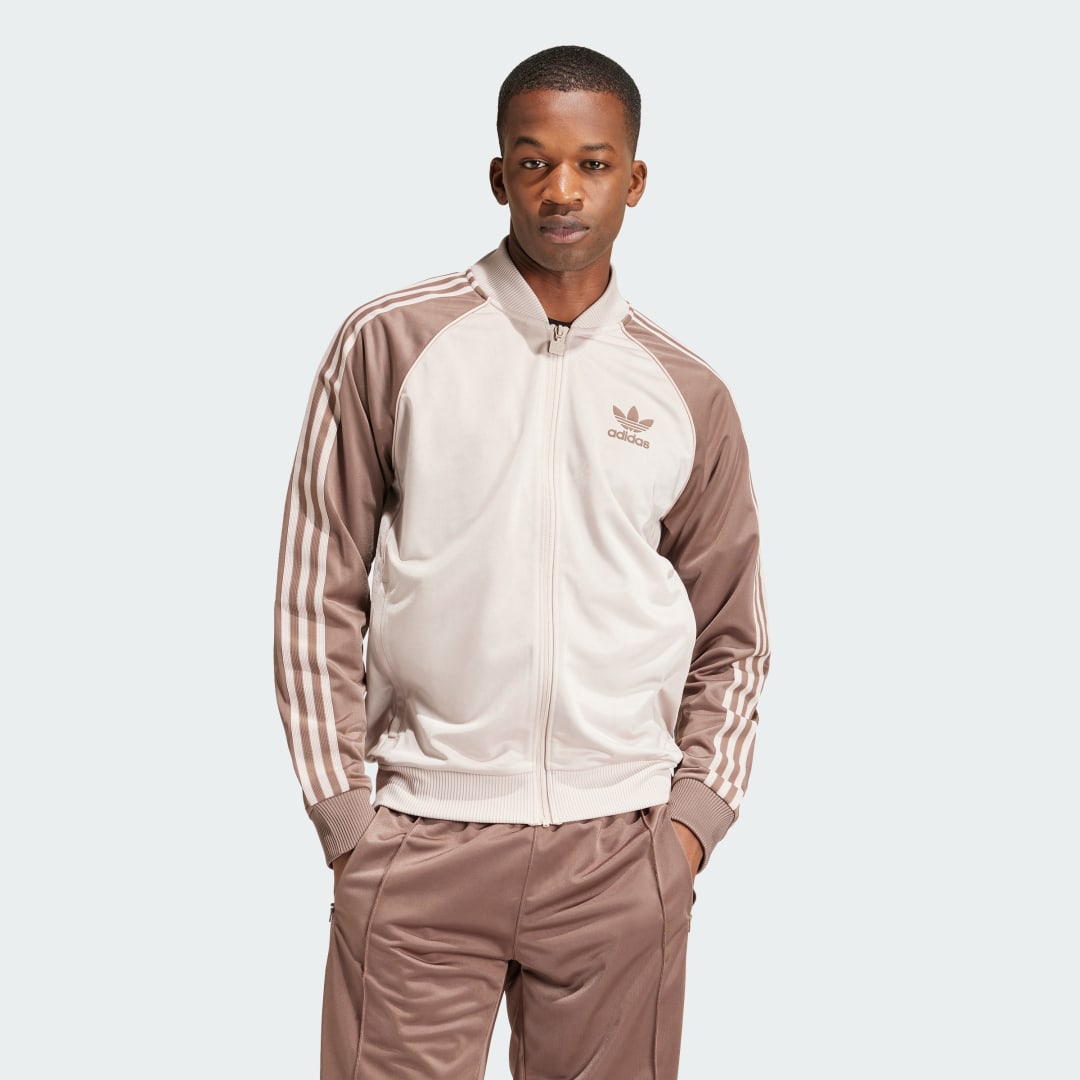 Mikina adidas Originals SST Track Top Béžová | IS3322, 0