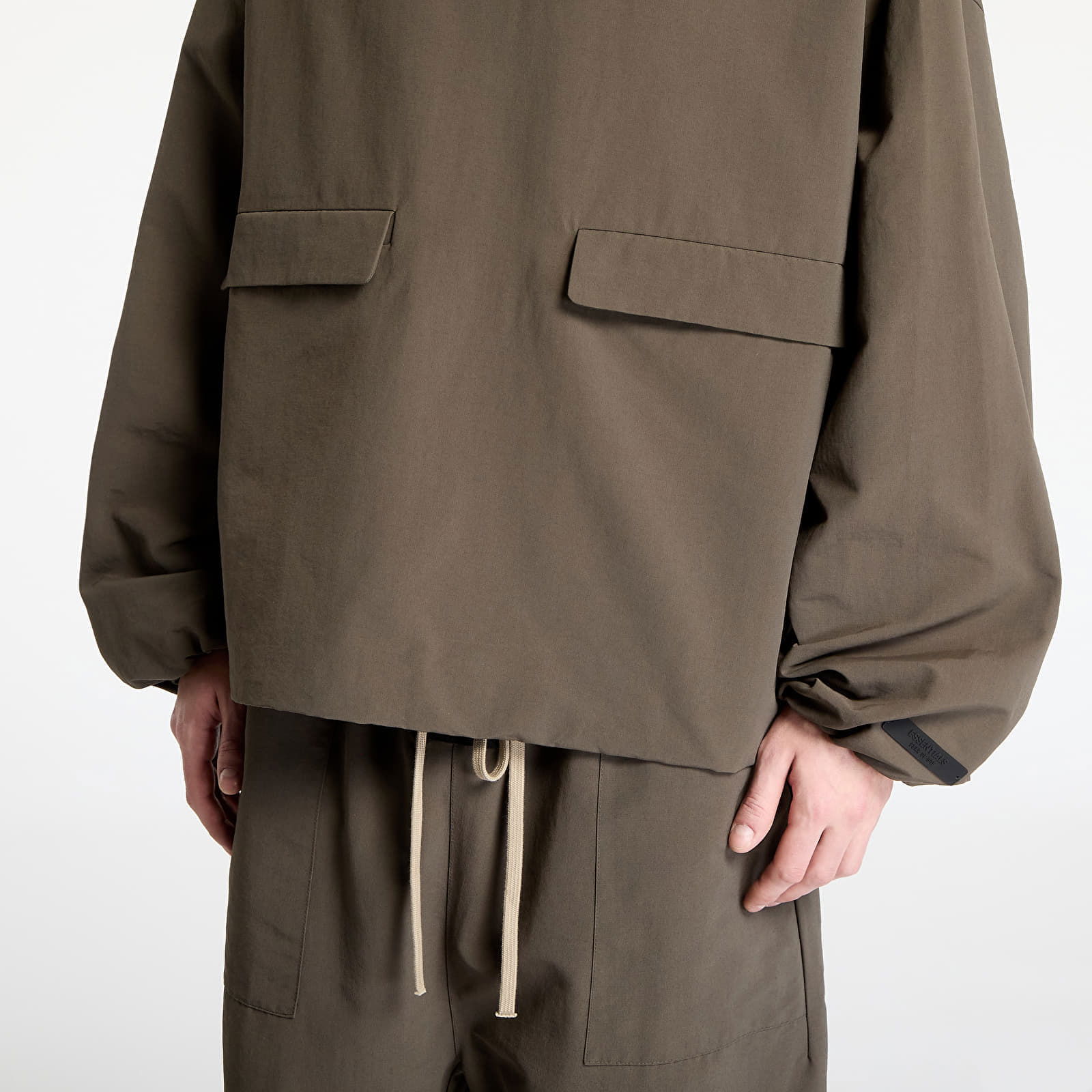 Military Nylon Hooded Anorak