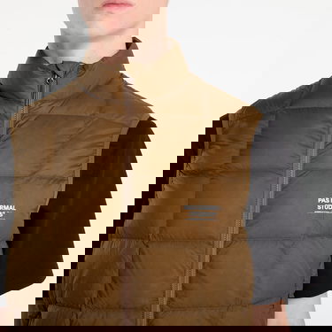 Vesta Pas Normal Studios Off-Race Down Vest Hnedá | NO33AMI-228, 2