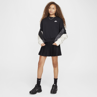 Mikina Nike Nike Sportswear Club Fleece Crewneck Sweatshirt Čierna | FZ9244-010, 3