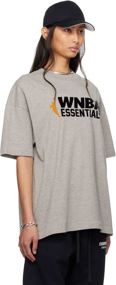 Tričko Fear of God Fear of God ESSENTIALS WNBA Short Sleeve T-Shirt Šedá | 125AL244401F, 1