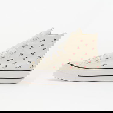 Tenisky a topánky Converse Chuck Taylor All Star Lift Platform Embroidered Strawberries Béžová | A14934C, 0