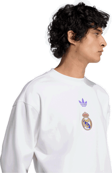 Ponožky adidas Originals Real Madrid Lfstlr 3-Pack Striped Crew Socks Rôznofarebný | kc7789, 2