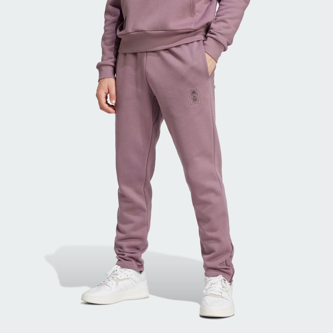 Tepláky adidas Performance Real Madrid Seasonal Sweatpants Fialová | IT3769, 0