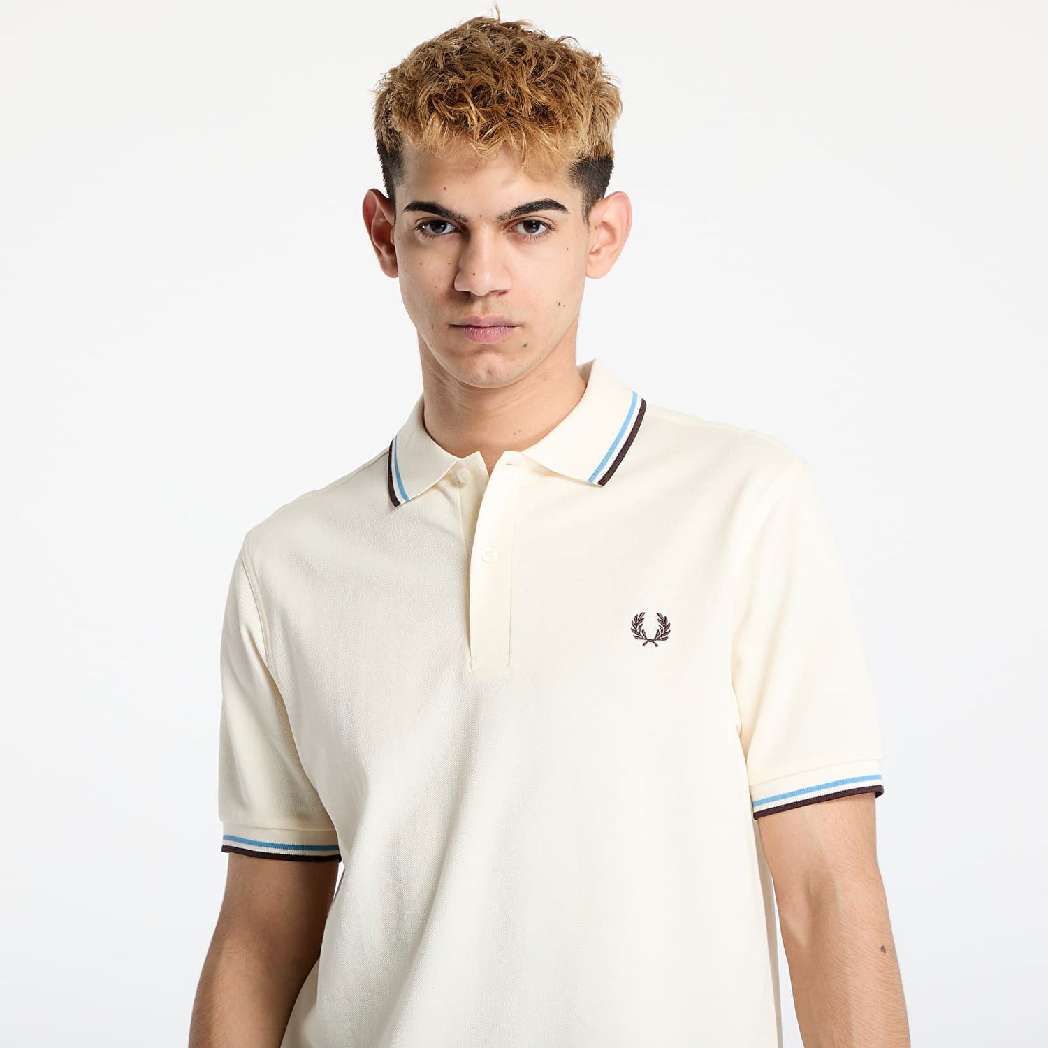 Polo tričko Fred Perry Fred Perry Twin Tipped Shirt Béžová | M3600 Y55, 1