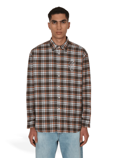 Košeľa Stockholm (Surfboard) Club Check Shirt Hnedá | FM4B30 001