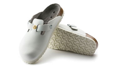 Tenisky a topánky Birkenstock Boston ESD Natural Leather Šedá | 61370, 2