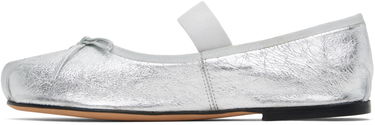 Oblečenie Anine Bing ANINE BING Jolie Ballerina Flats Metalická | A-14-10846-SLV1, 2