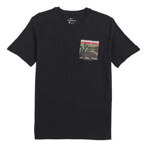 Tričko Nike Athleisure Pocket Short Sleeve T-Shirt Čierna | CJ6197-010