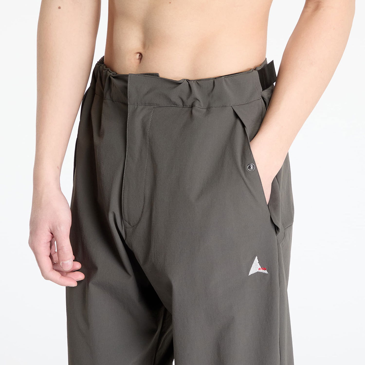Nohavice ROA ROA Windproof Chino Pants Šedá | RBMW0381FA268 GRY0003, 1