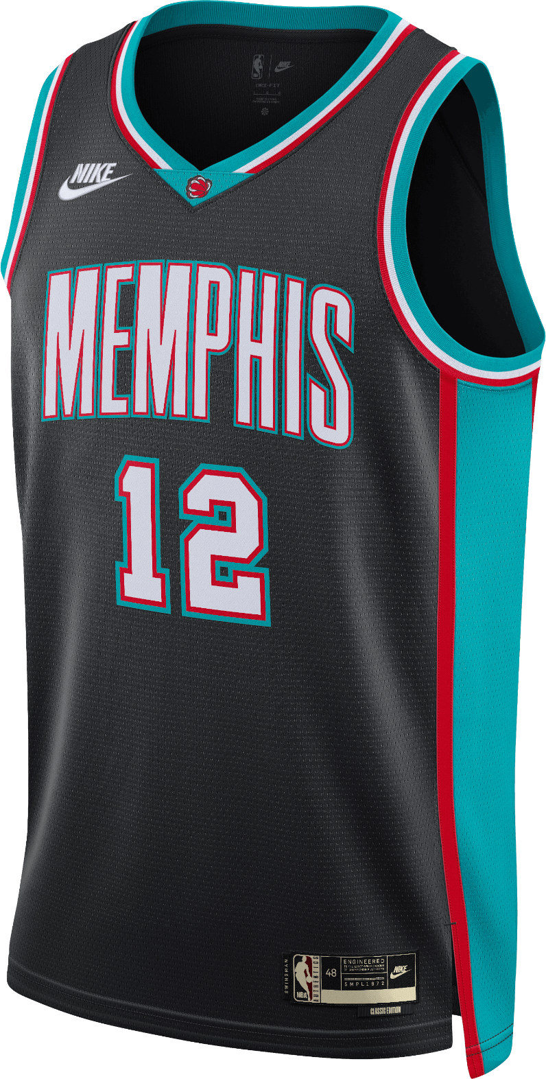 Dres Nike Memphis Grizzlies NBA Swingman Hardwood 2025 Jersey Čierna | hm4776-013, 0