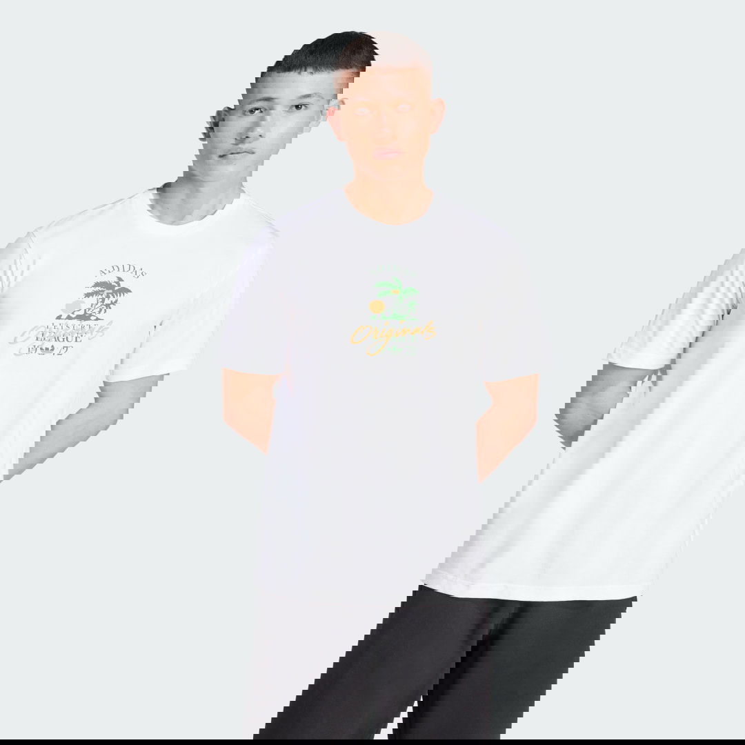 Tričko adidas Performance Leisure League Logo Biela | JD6341, 0