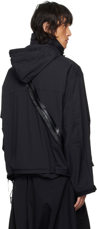 Vetrovka Acronym J115K-E Hooded Technical Jacket Čierna | J115K-E, 2