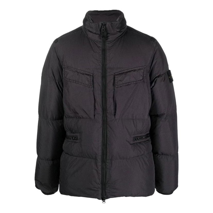 Prešívaná bunda Stone Island Reps Down Jacket Čierna | 771540123-V0065
