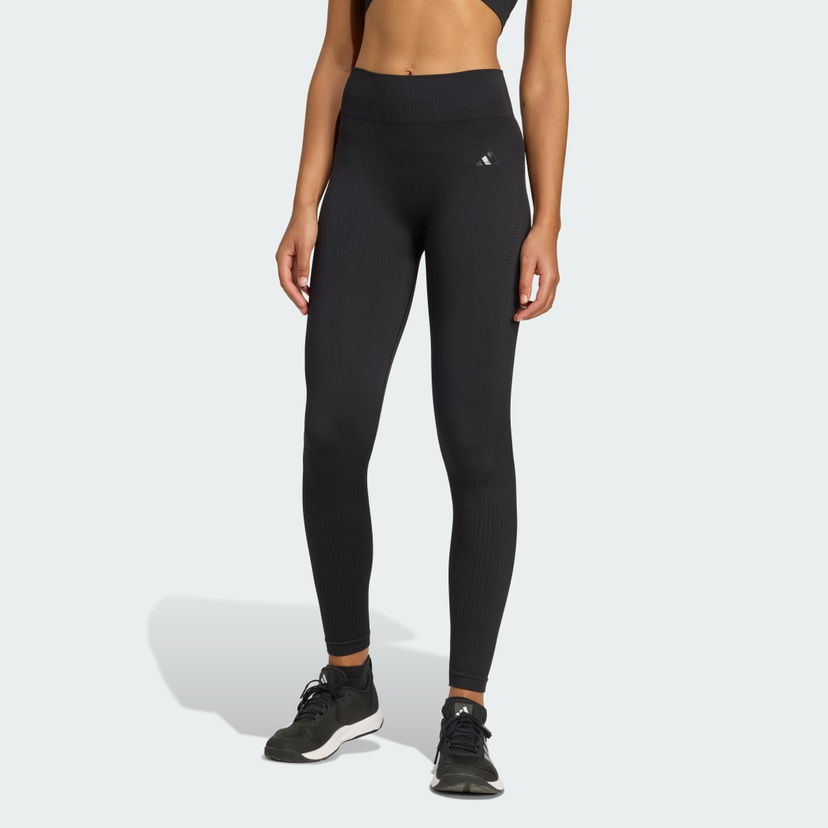 Legíny adidas Performance Training Seamless Leggings Čierna | JX3901