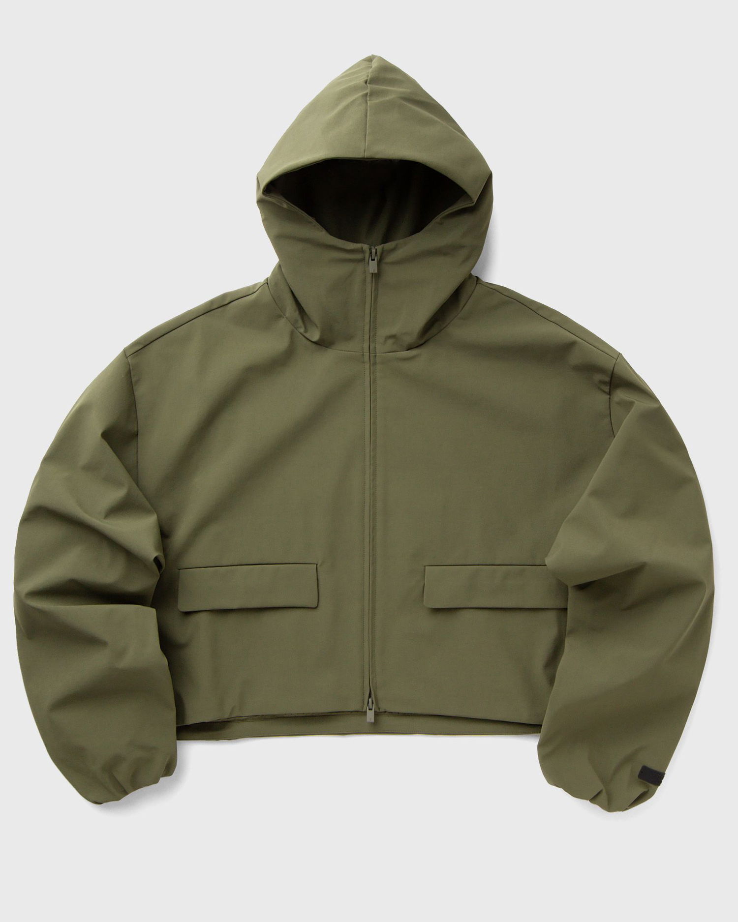 Vetrovka Fear of God Essentials Bonded Nylon Hooded Anorak Windbreaker Zelené | 202BT245275FW-076, 0