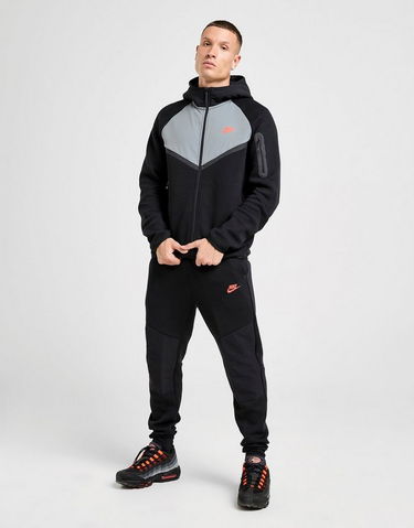 Mikina Nike Tech Mix Woven Hoodie Čierna | IH4302-010, 5