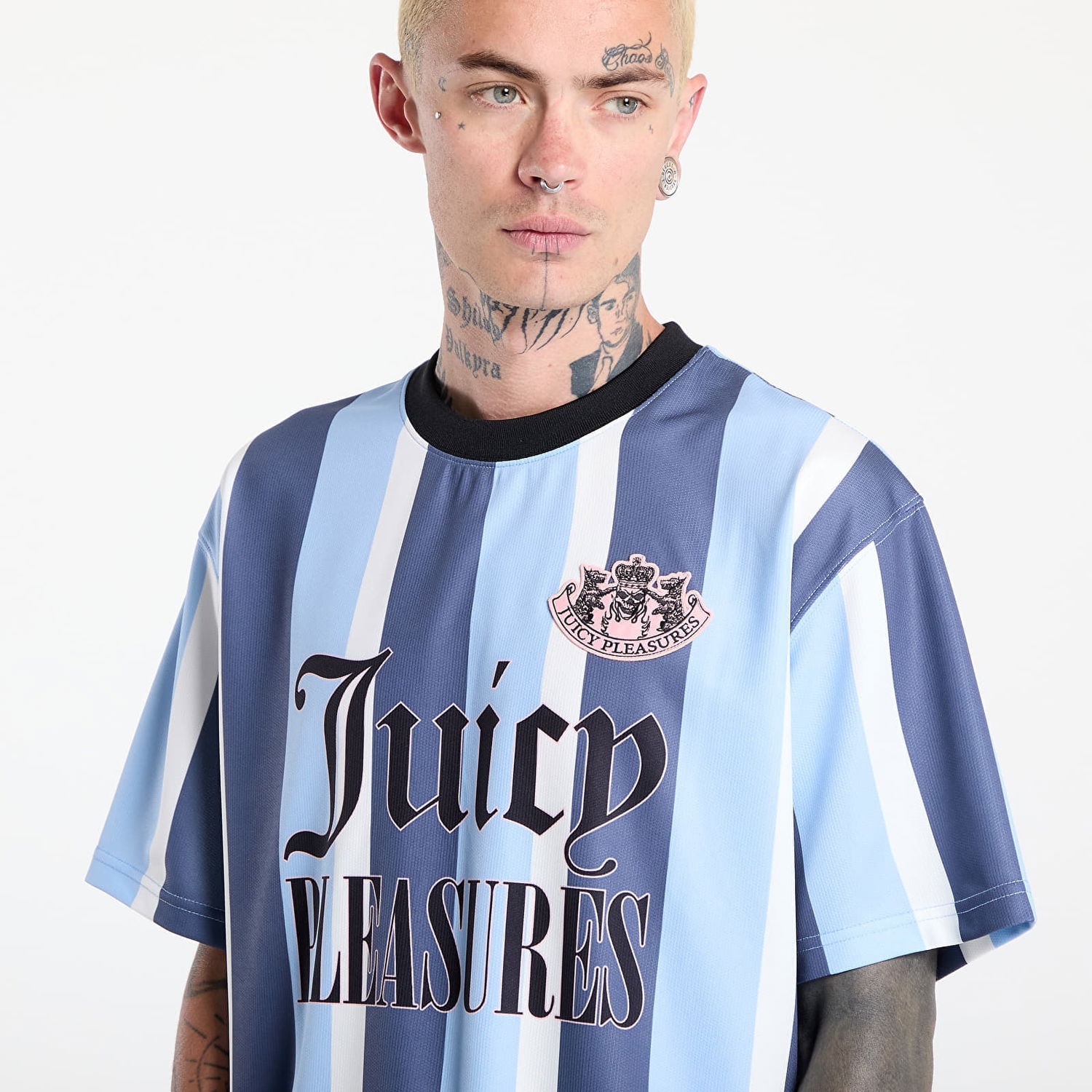 Tričko Pleasures Pleasures Jpfc Sport T-Shirt Modrá | P25JC012-BLUE, 1
