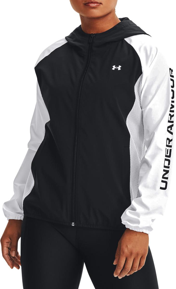 Vetrovka Under Armour Hooded Woven Mesh Full-Zip Jacket Rôznofarebný | 1365966-001