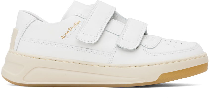 Tenisky a topánky Acne Studios Velcro Strap "White" Biela | BD0244-, 0