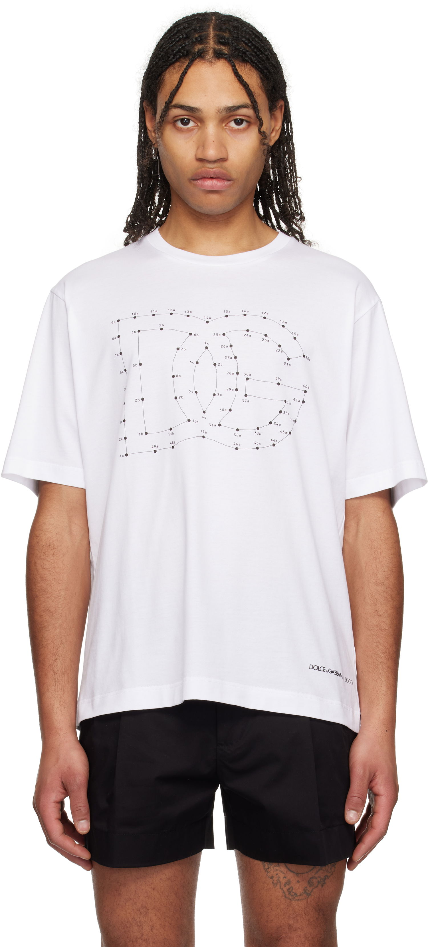 Tričko Dolce & Gabbana Dolce&Gabbana 'Italian Holiday' Graphic Print T-Shirt Biela | G8PN9TG7O4N, 0