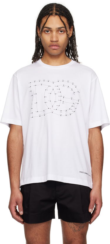 Tričko Dolce & Gabbana Dolce&Gabbana 'Italian Holiday' Graphic Print T-Shirt Biela | G8PN9TG7O4N, 0