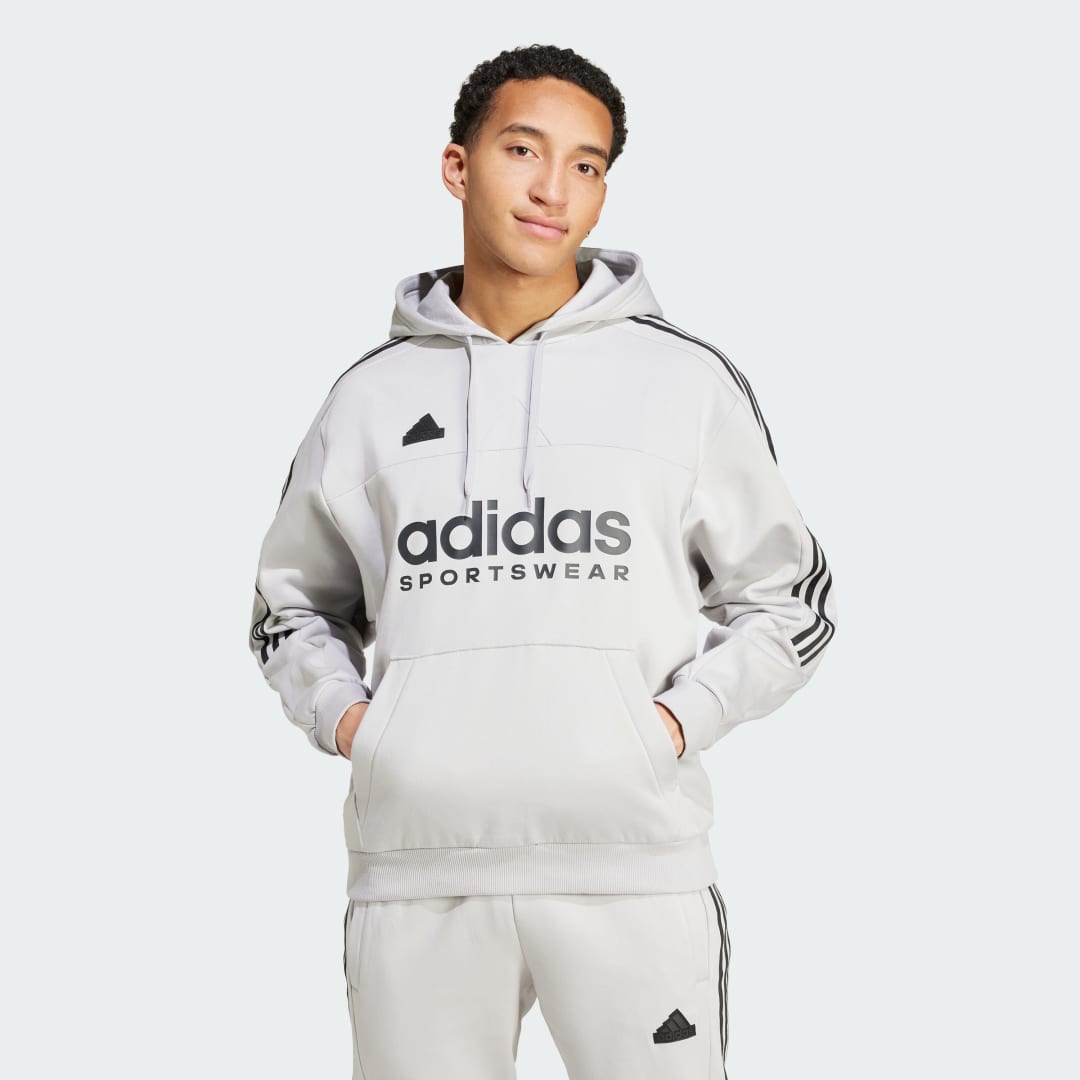 Mikina adidas Performance Tiro Fleece Hoodie Šedá | IW5939, 0