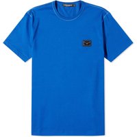 Tričko Dolce & Gabbana Plate Crew Neck T-Shirt Blue Modrá | G8PT1TG7F2I-BA232, 1