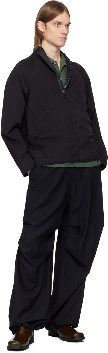 Vetrovka Ranra Ganga Soft Cotton Track Jacket Čierna | AMSS25TR01507, 3