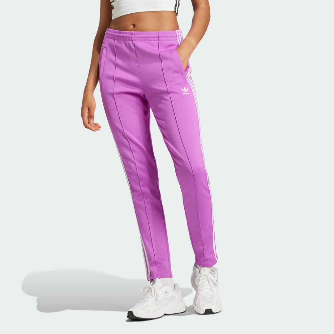 Tepláky adidas Performance Adicolor SST Track Pants Fialová | IY2183, 0