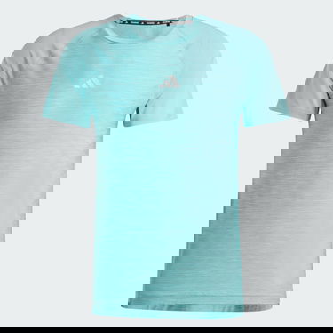 Tričko adidas Performance Gym+ Training 3-Stripes Tyrkysová | IW5894, 3