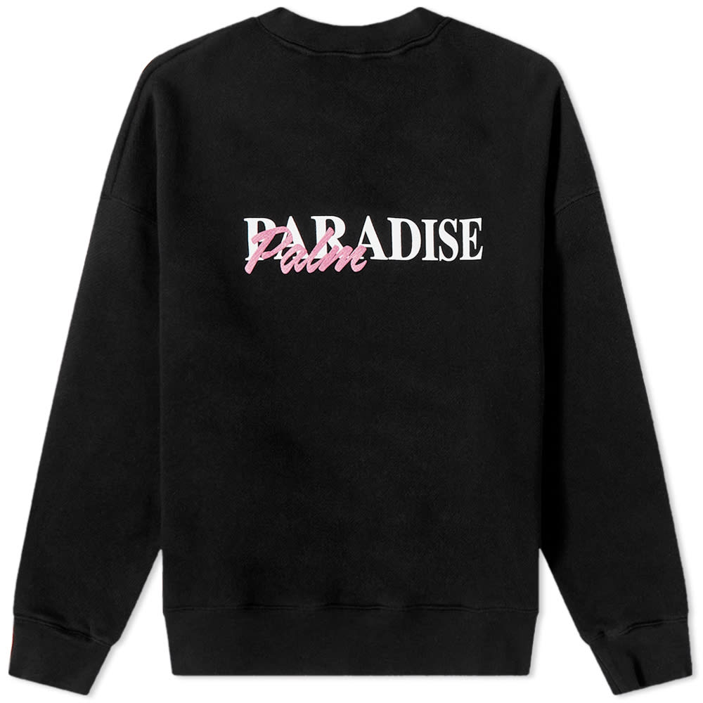 Sveter Palm Angels Paradise Palm Classic Crew Neck Čierna | PWBA017S23FLE0051001, 0