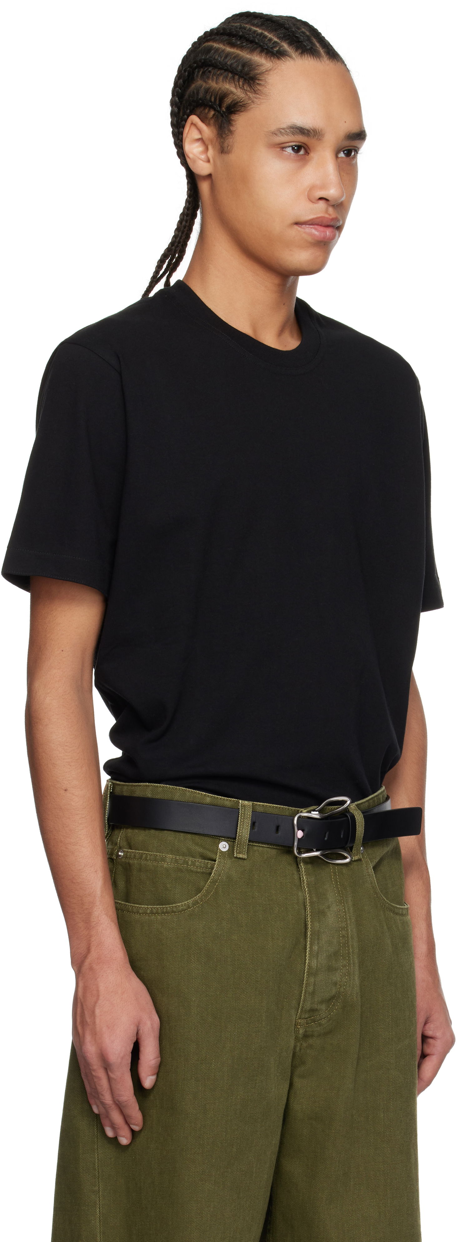 Tričko Bottega Veneta Bottega Veneta Cotton Jersey T-Shirt Čierna | 825172V4N501000, 1