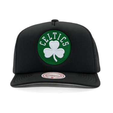 Šiltovka Mitchell & Ness Mitchell & Ness Hidden Trucker Hat Boston Celtics Čierna | HT11408-BCEBLCK, 1
