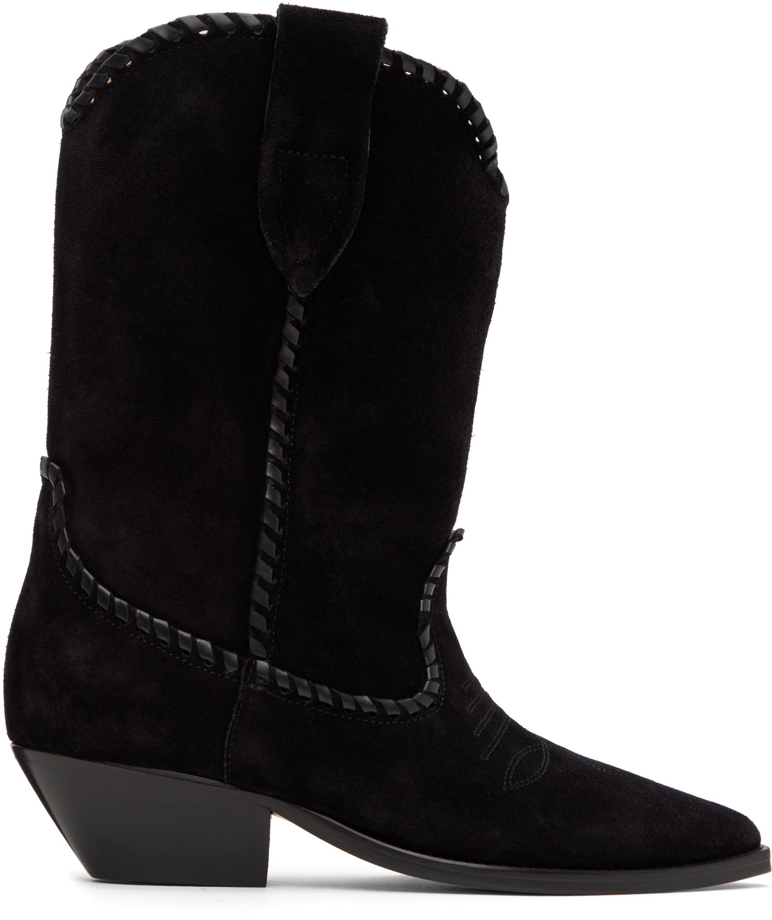 Oblečenie ISABEL MARANT Isabel Marant Duerto Suede Boots Čierna | 24HBO0003FC-B4A06S, 0