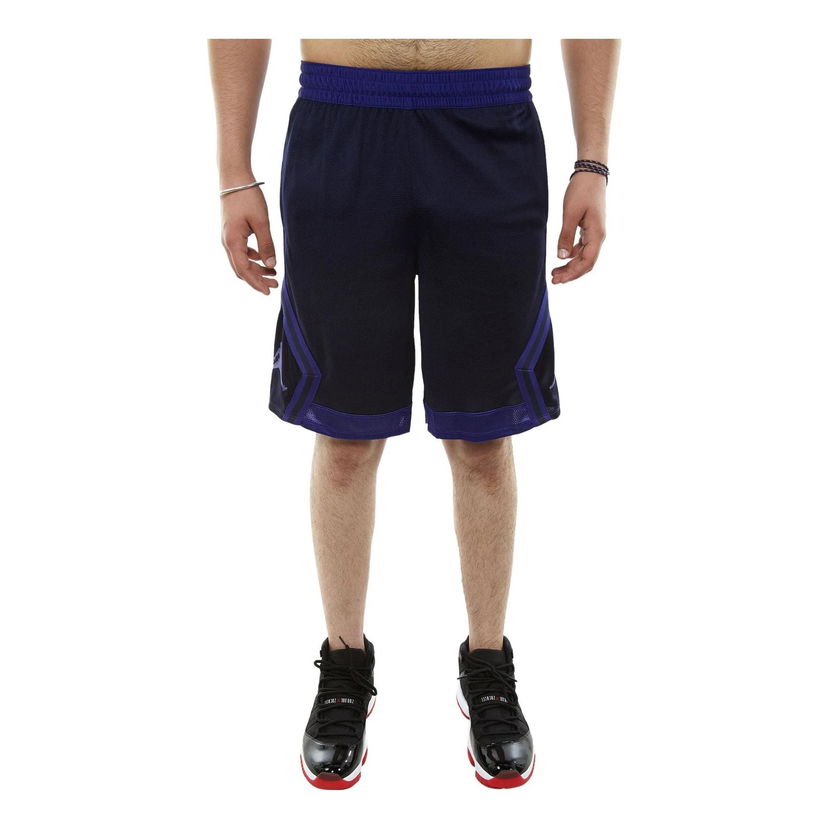 Šortky Jordan Jordan Rise Diamond Basketball Shorts Čierna | 887438-416