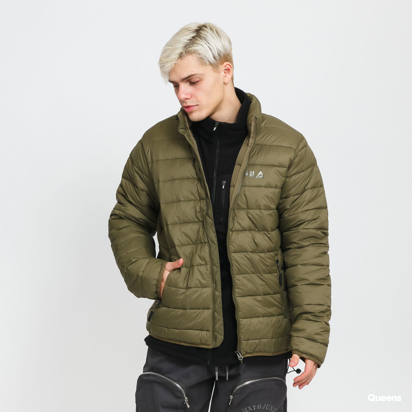 Bunda FILA Carlos Lightweight Jacket Zelené | 689385 160, 0