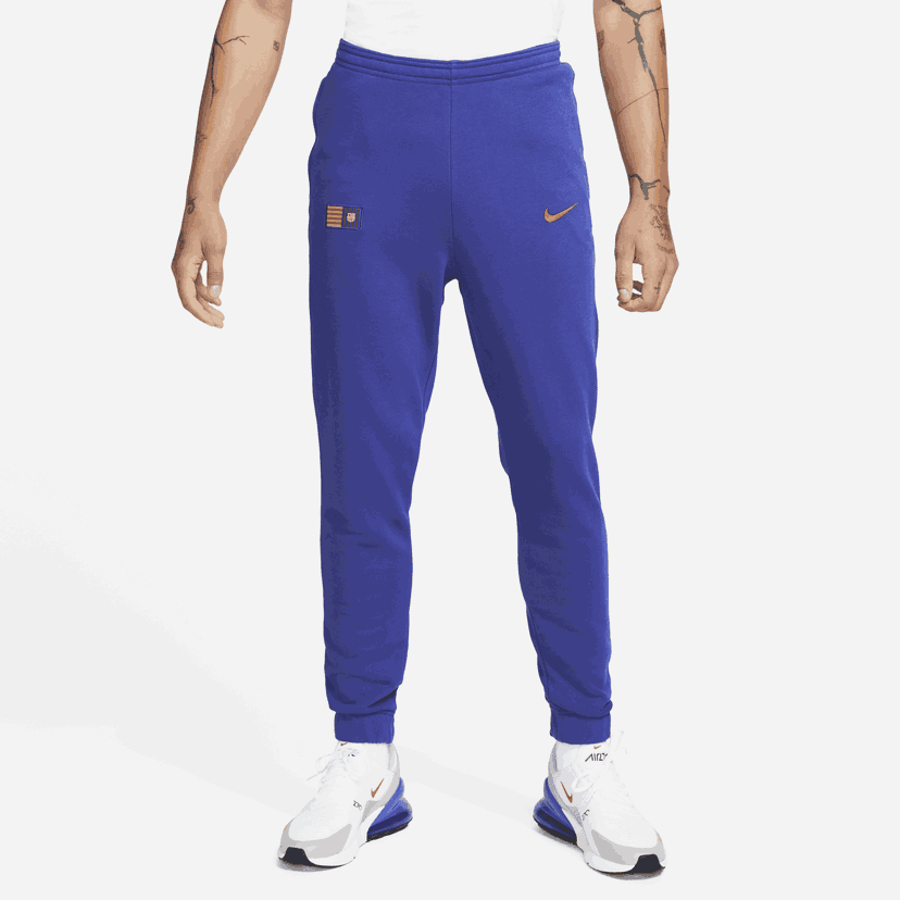 Tepláky Nike FC Barcelona Fleece Pants Modrá | FD1444-455