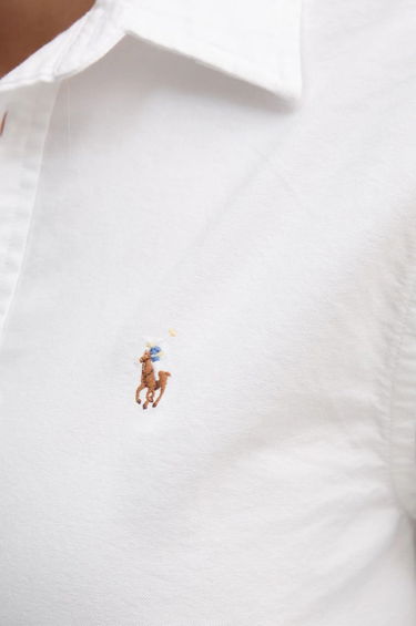Košeľa Polo by Ralph Lauren Relaxed Fit Oxford Shirt by Polo Ralph Lauren Biela | 211970736, 4