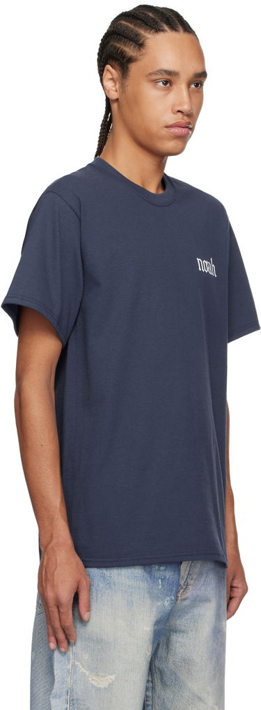 Tričko Noah Noah Gothic 'N' T-Shirt Navy | T260SS25NVY, 1