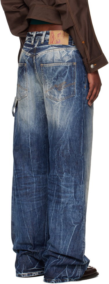 Džínsy Martine Rose Martine Rose Casual Jeans Modrá | 248WD07515, 2