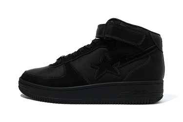 Tenisky a topánky BAPE Military Sta Mid "Black" Čierna | 1H30191006 BLK, 0