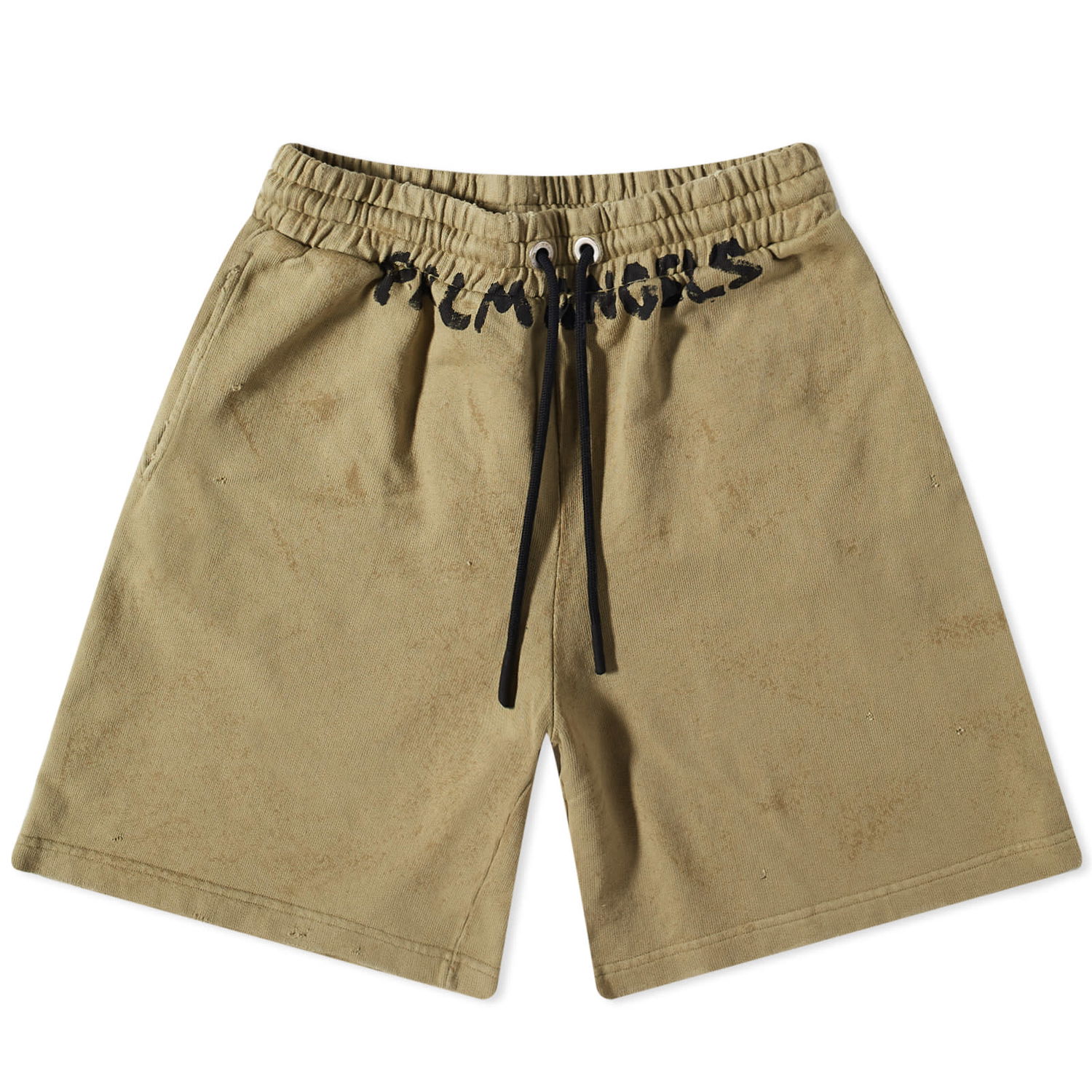 Šortky Palm Angels Logo Short Zelené | PMCI010S23FLE0065610, 0