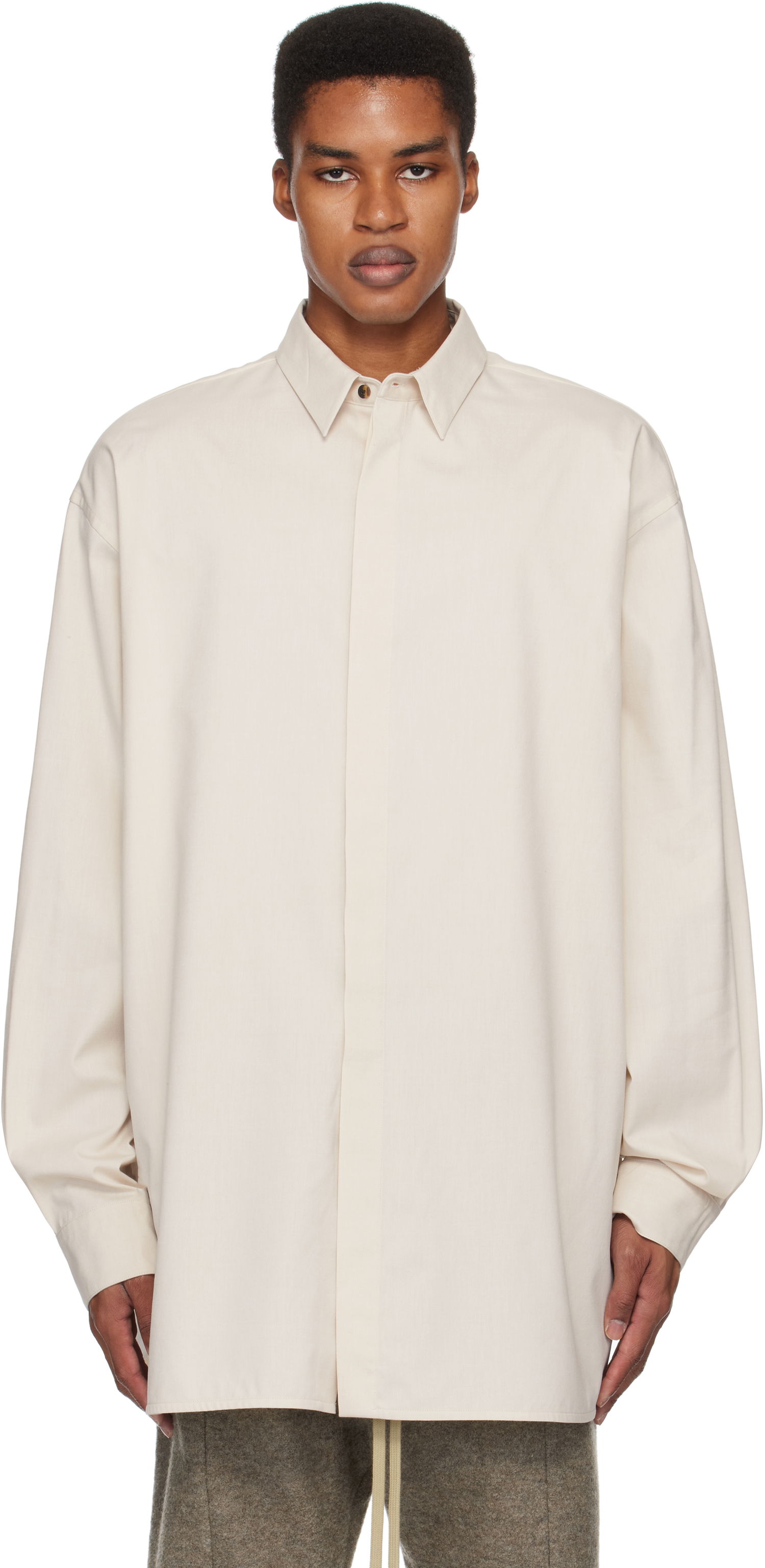 Košeľa Fear of God Vented Button Up Shirt Béžová | FG24FW50-1013OXF, 0