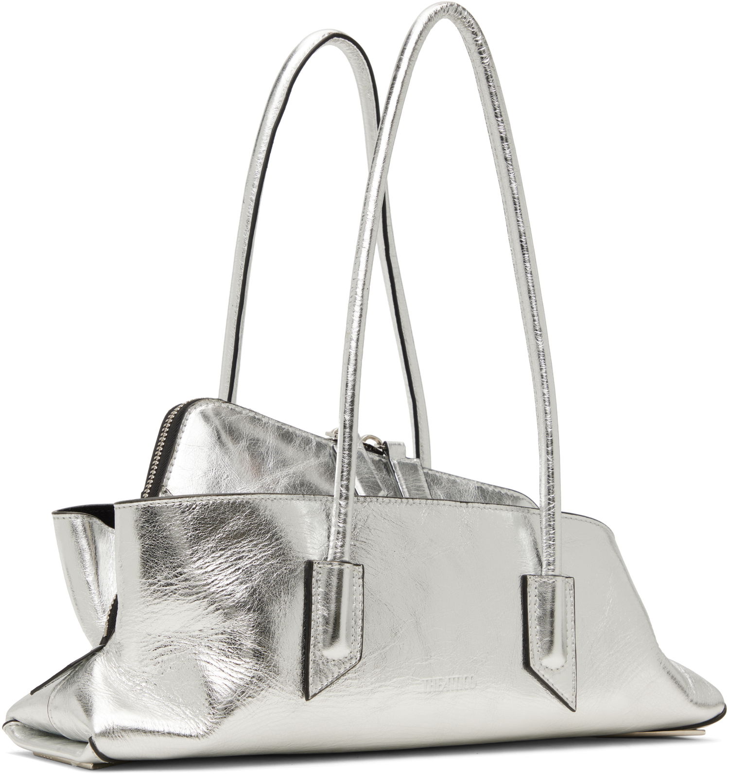 Kabelka The Attico 'La Passeggiata' Small Top Handle Bag Metalická | 250WAH00058 LBT070AA, 1