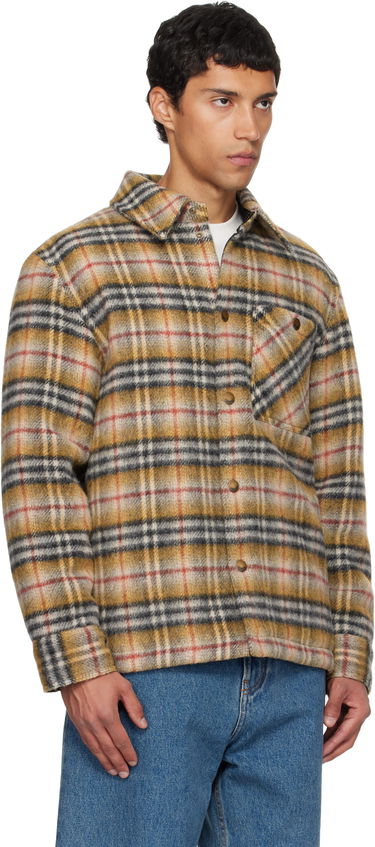 Bunda Burberry Burberry Check Insulated Jacket Žltá | 8110913, 1