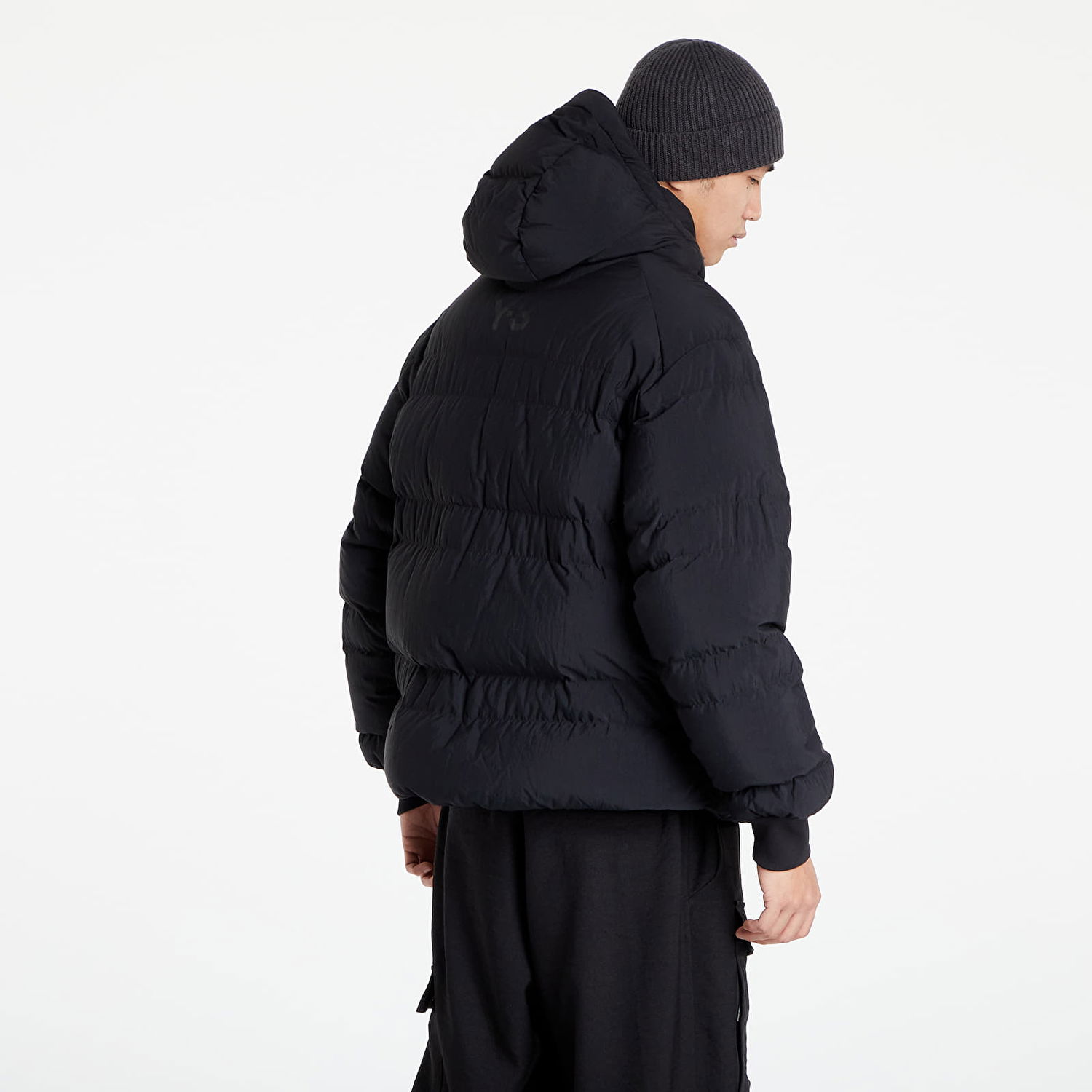 Prešívaná bunda Y-3 Puffy Down Jacket Čierna | HA5556, 1
