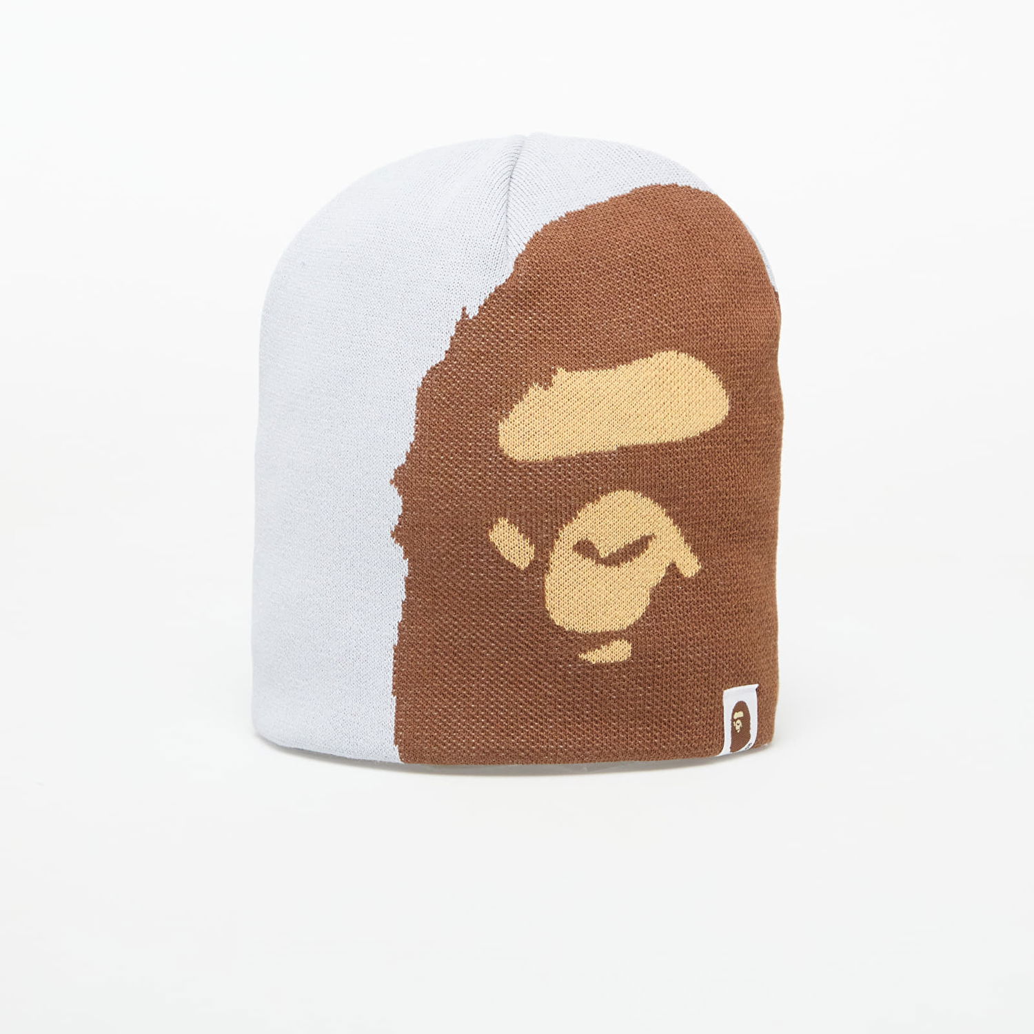 Kulicha BAPE A BATHING APE Ape Head Knit Cap Hnedá | 001HTL301005MGRA, 0