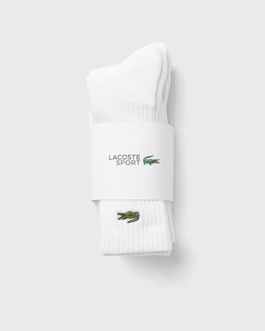 Ponožky Lacoste Classic Socks - 3 Pack Biela | RA4182-Z92, 2